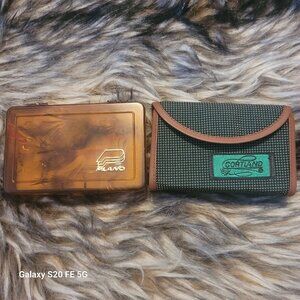 Vintage Plano and Cortland fishing cases